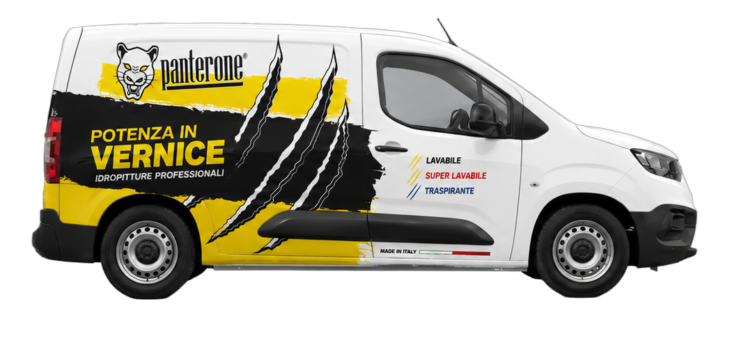 Furgone Panterone — laterale destro