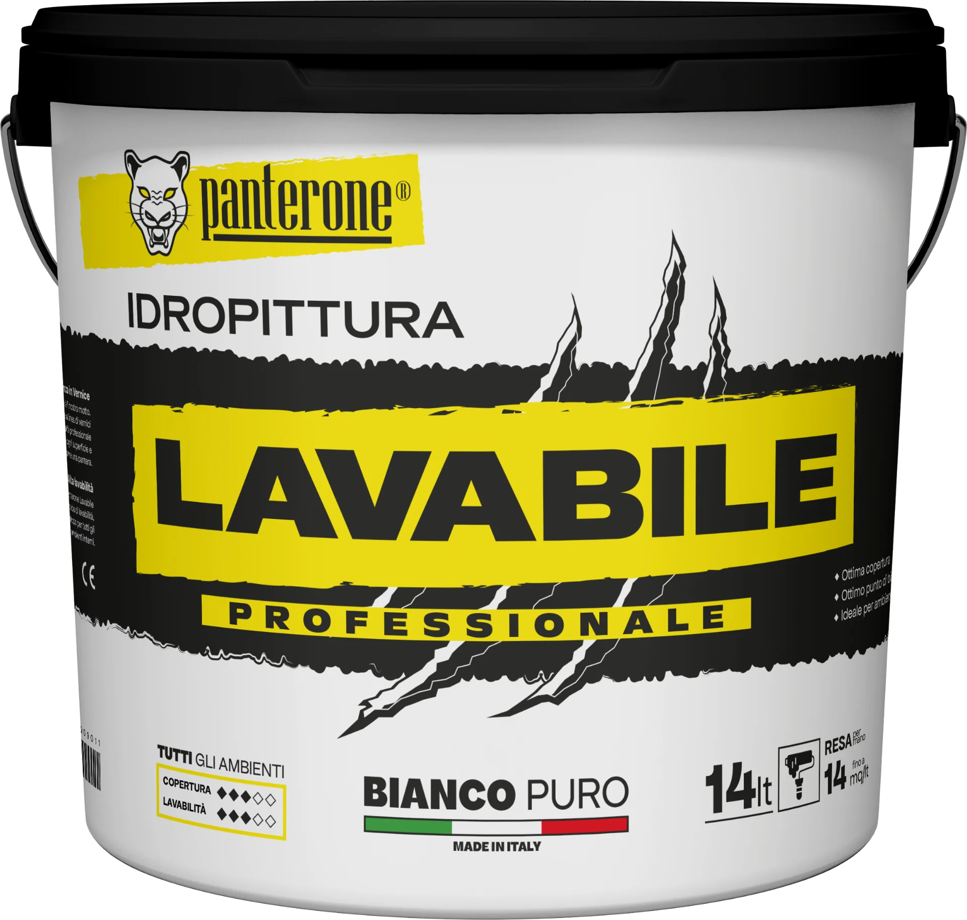 Barattolo Panterone Lavabile Professionale