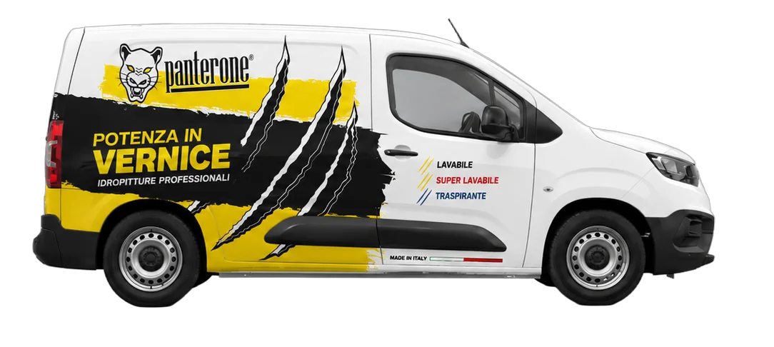 Furgone Panterone — laterale destro