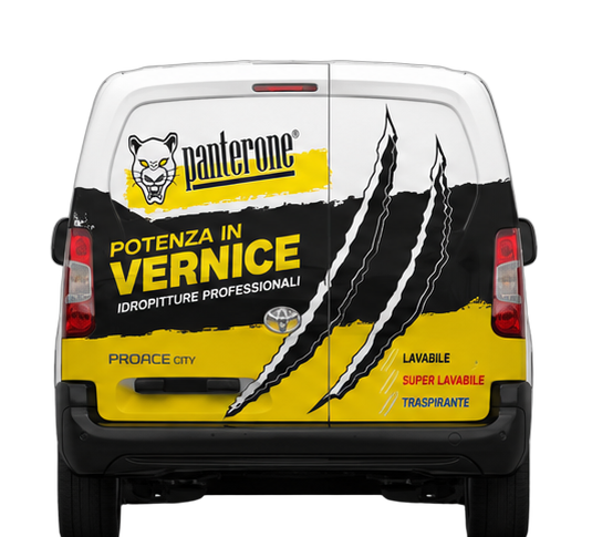 Furgone Panterone — posteriore