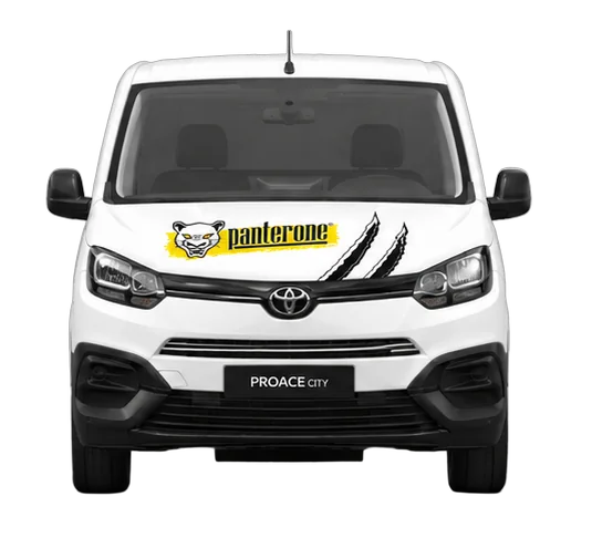 Furgone Panterone — frontale