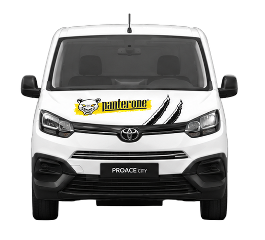 Furgone Panterone — frontale